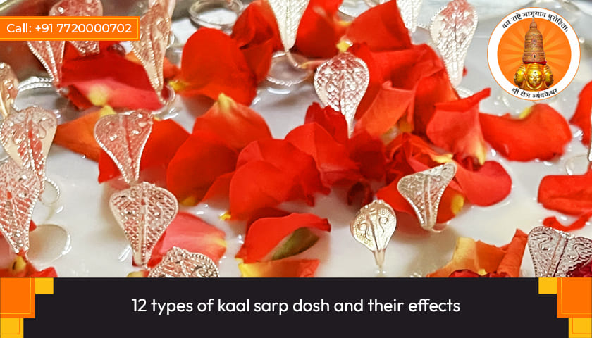 12 Types of Kaal Sarp Dosh and Their Effects